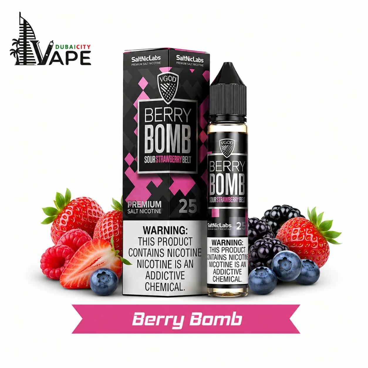 Berry Bomb By VGOD SaltNic Labs 30ml in UAE Berry Bomb By VGOD SaltNic Labs 30ml in UAE