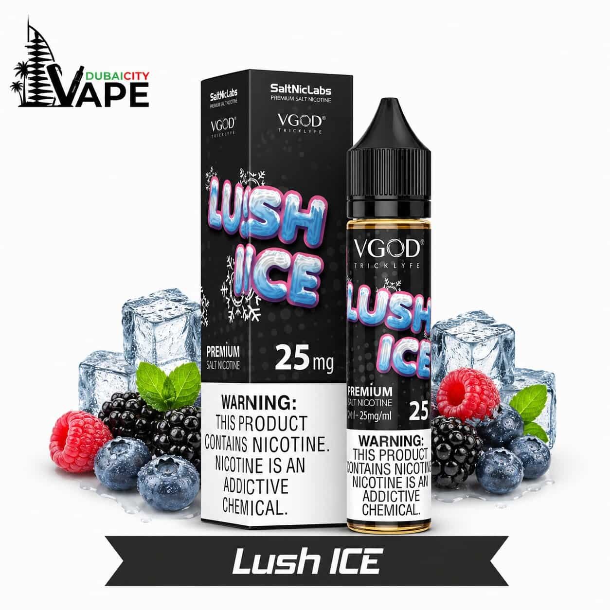 VGOD SaltNic Lush Ice 30ml in UAE VGOD SaltNic Lush Ice 30ml in UAE