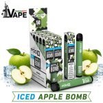 VGOD Pod 1K Disposable Vape Iced Apple Bomb UAE