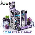 VGOD Pod 1K Disposable Vape Iced Purple Bomb UAE
