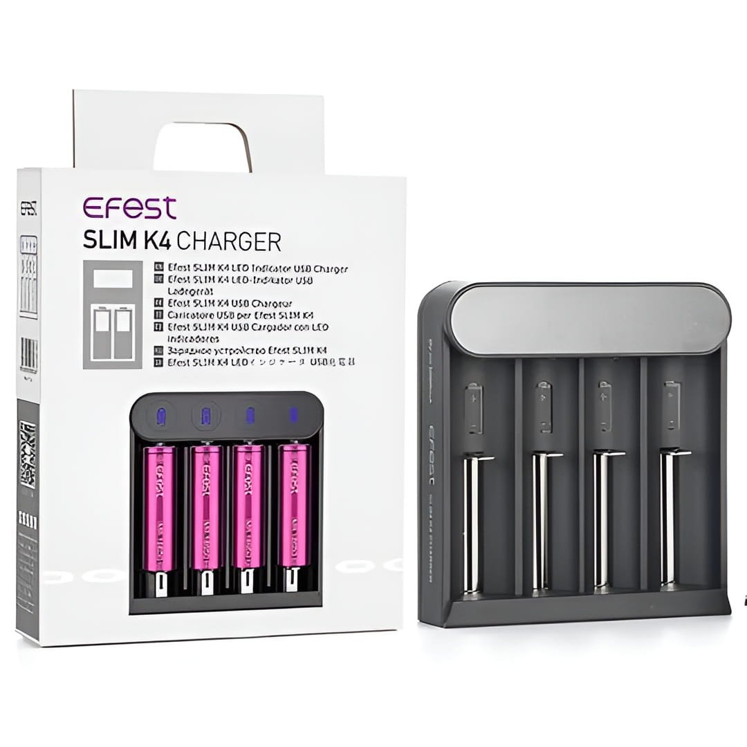 EFEST Slim K4 Type-C Charger Dubai EFEST Slim K4 Type-C Charger Dubai