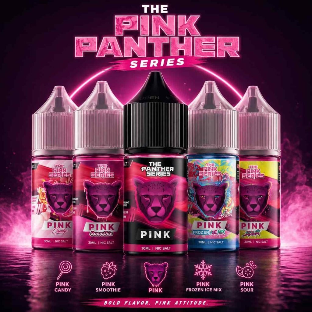 The Pink Panther Series Salt by Dr Vapes - 30ml in UAE