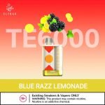 ElfBar TE6000 Puffs Disposable Blue Razz Lemonade in UAE