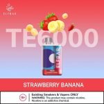 ElfBar TE6000 Puffs Disposable Strawberry Banana UAE