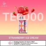 ElfBar TE6000 Puffs Disposable Strawberry Ice Cream in Dubai