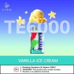 ElfBar TE6000 Puffs Disposable Vanilla Ice Cream in Dubai