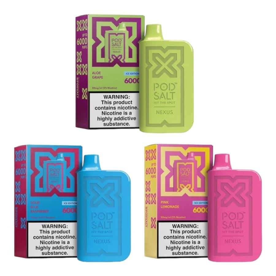 Pod Salt Nexus 6000 Puffs 20mg in UAE