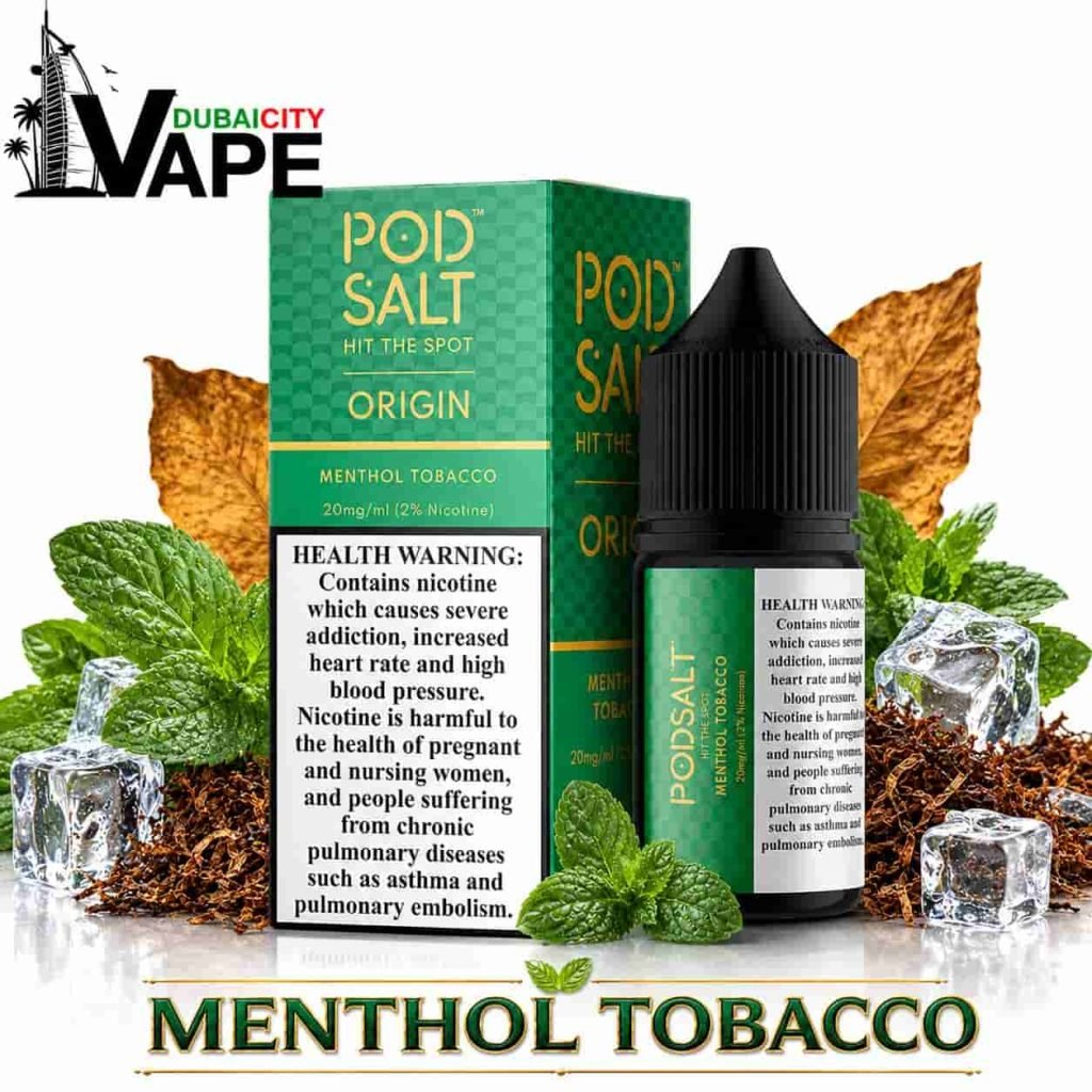 POD SALT ORIGIN Menthol Tobacco in UAE