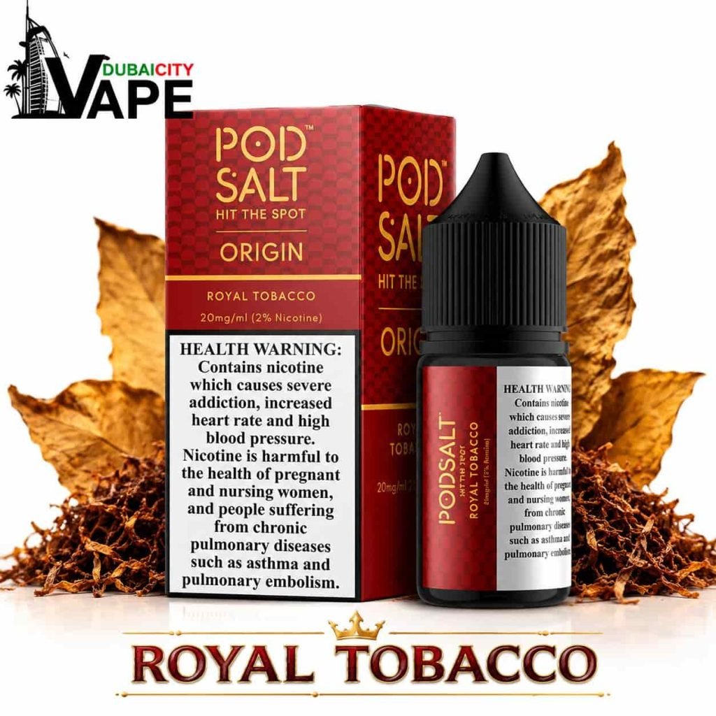 POD SALT ORIGIN Royal Tobacco - 30ml UAE