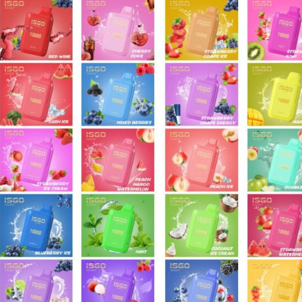 Best Isgo Bar 10000 Puffs Disposable Vape dubai