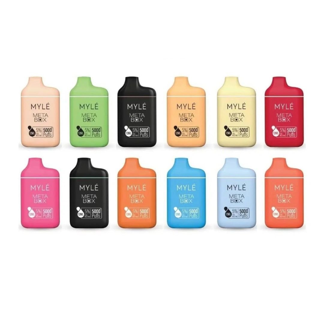 Best Myle Meta Box Disposable 5000 Puffs Best Myle Meta Box Disposable 5000 Puffs