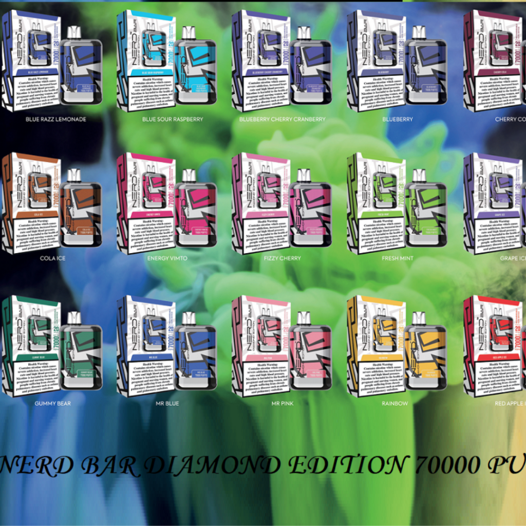 NERD Diamond 7000 Puffs Disposable in Dubai