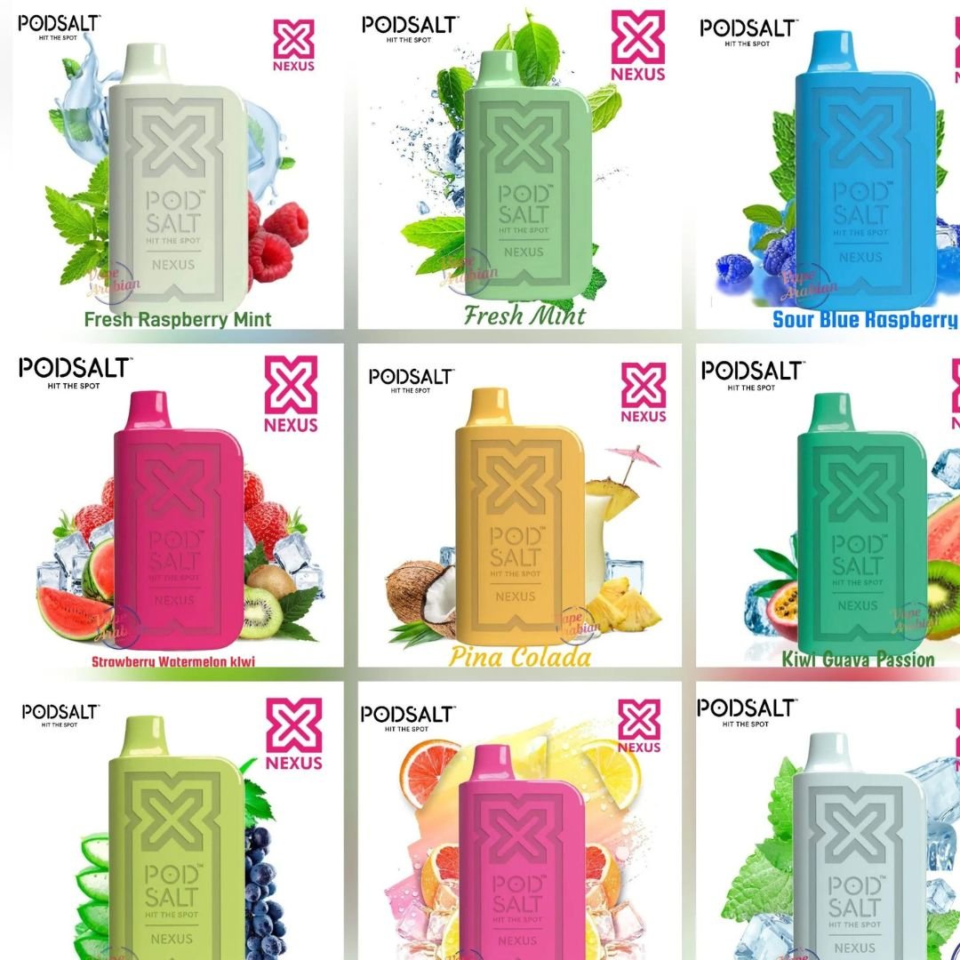 Podsalt-Nexus-6000-Puffs-20mg-Disposable-Vape Podsalt-Nexus-6000-Puffs-20mg-Disposable-Vape