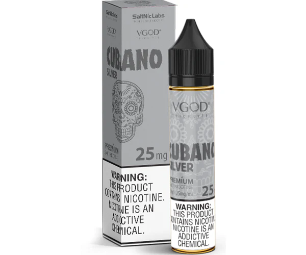 Cubano Silver By Vgod Salt Nic Collection 30ml uae