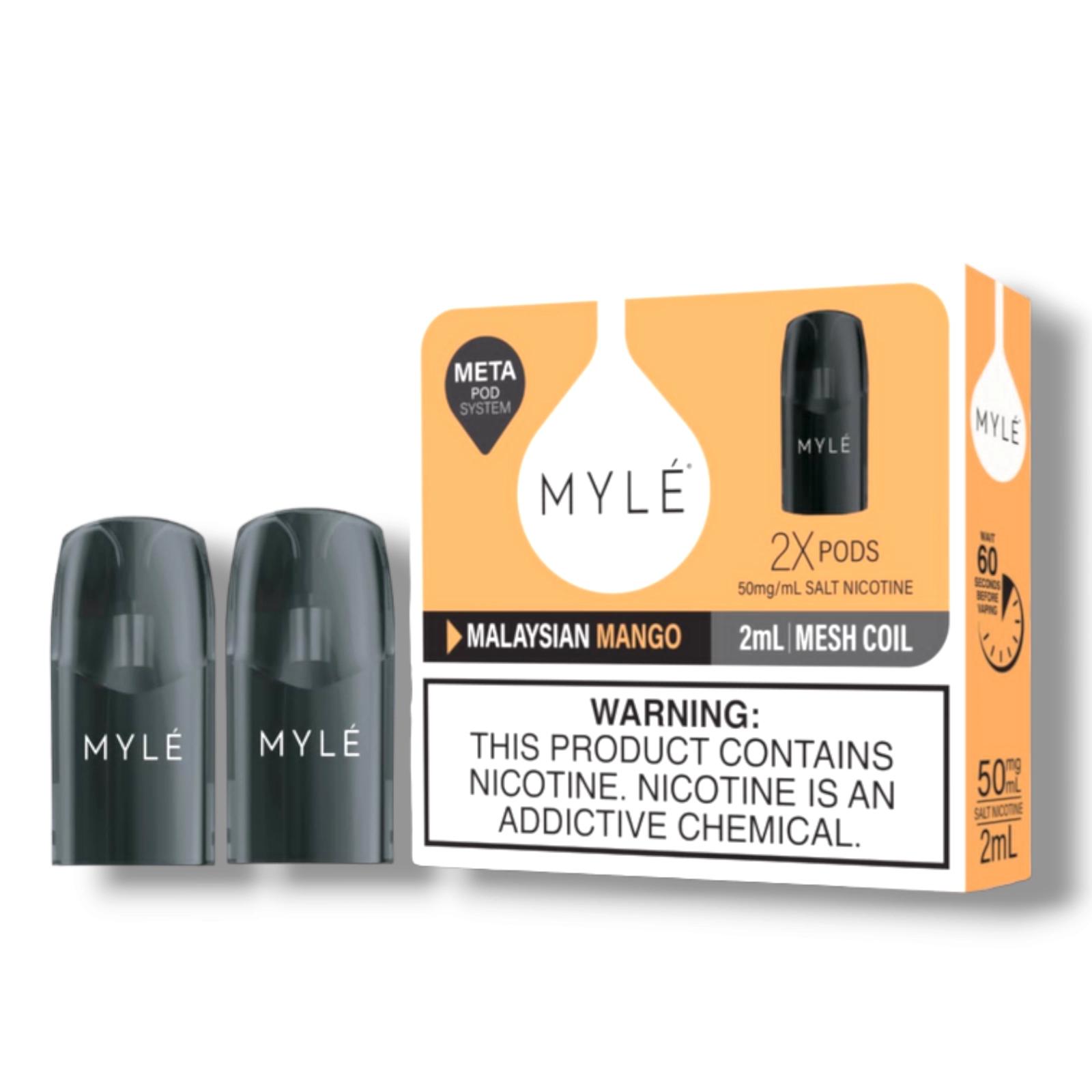 Myle Meta V5 Malaysian Mango Pods Myle Meta V5 Malaysian Mango Pods