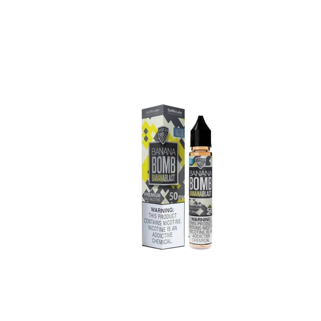 Vgod Saltnic Iced Banana Bomb 30ml Vgod Saltnic Iced Banana Bomb 30ml