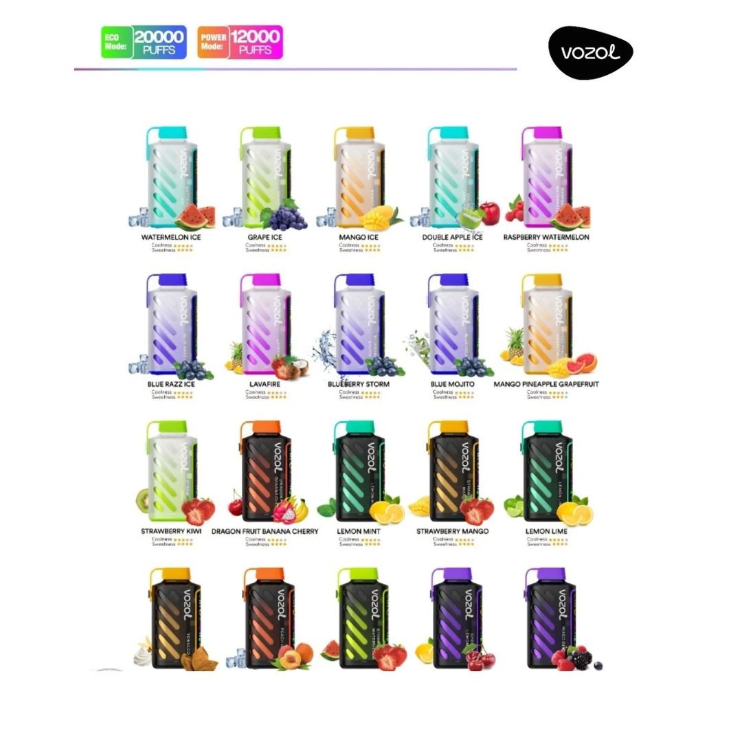 VOZOL Gear Power 20000 Puffs Disposable VOZOL Gear Power 20000 Puffs Disposable
