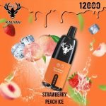 Kalyan 12000 Puffs Strawberry Peach Ice in UAE