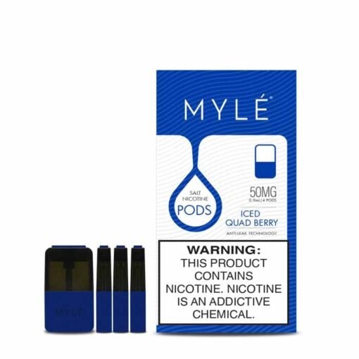 MYLÉ Vape Pods V4 Iced Quad Berry