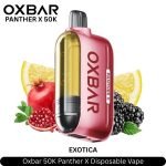 Dr Vapes OXBAR Panther X 50000 Puffs Disposable Vape Exotica in UAE