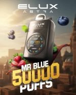 Elux Astra 50000 Puffs Disposable Vape Mr Blue in UAE