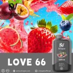 Silvaper 15000 Puffs Disposable Vape Love 66 in Dubai