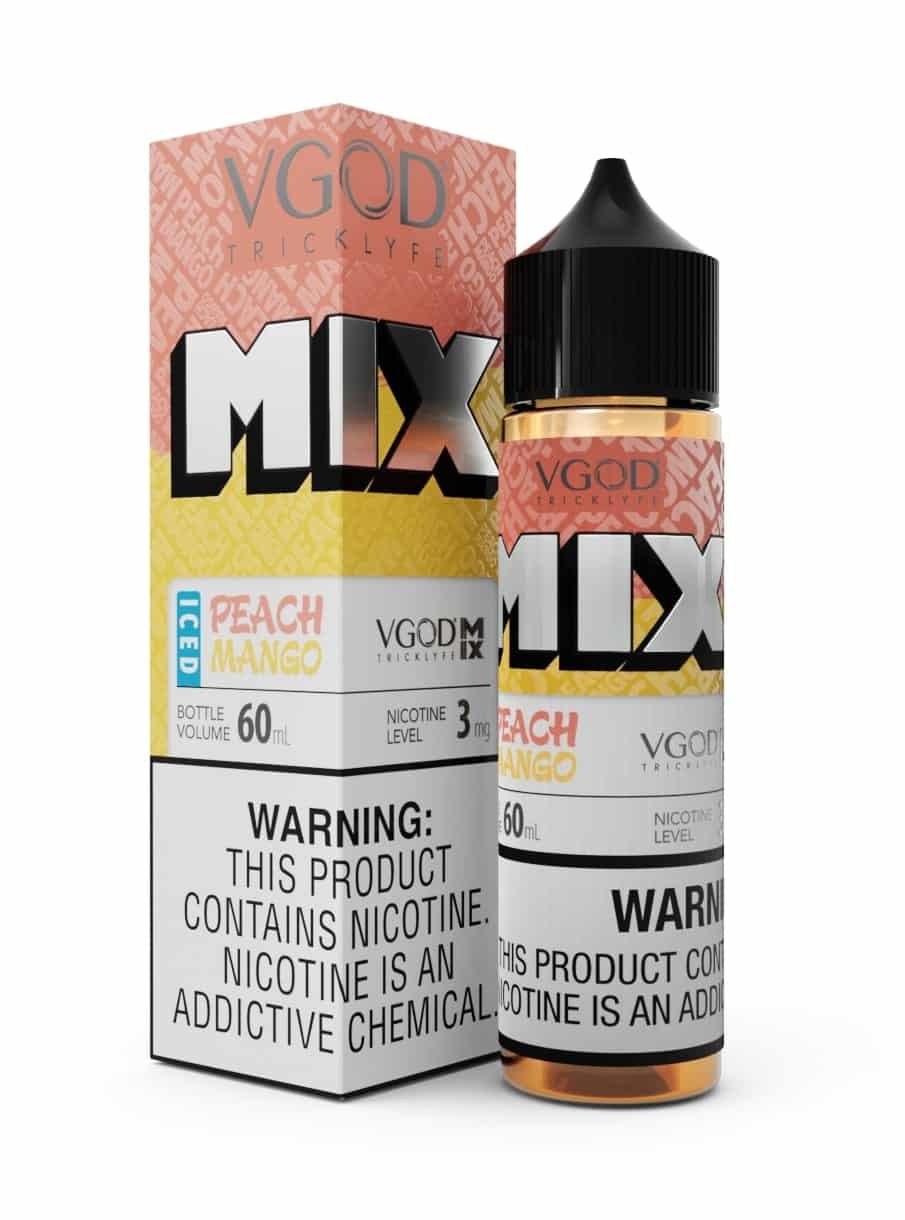 VGOD MIX Iced Peach Mango Freebase E-Liquid in UAE VGOD MIX Iced Peach Mango Freebase E-Liquid in UAE