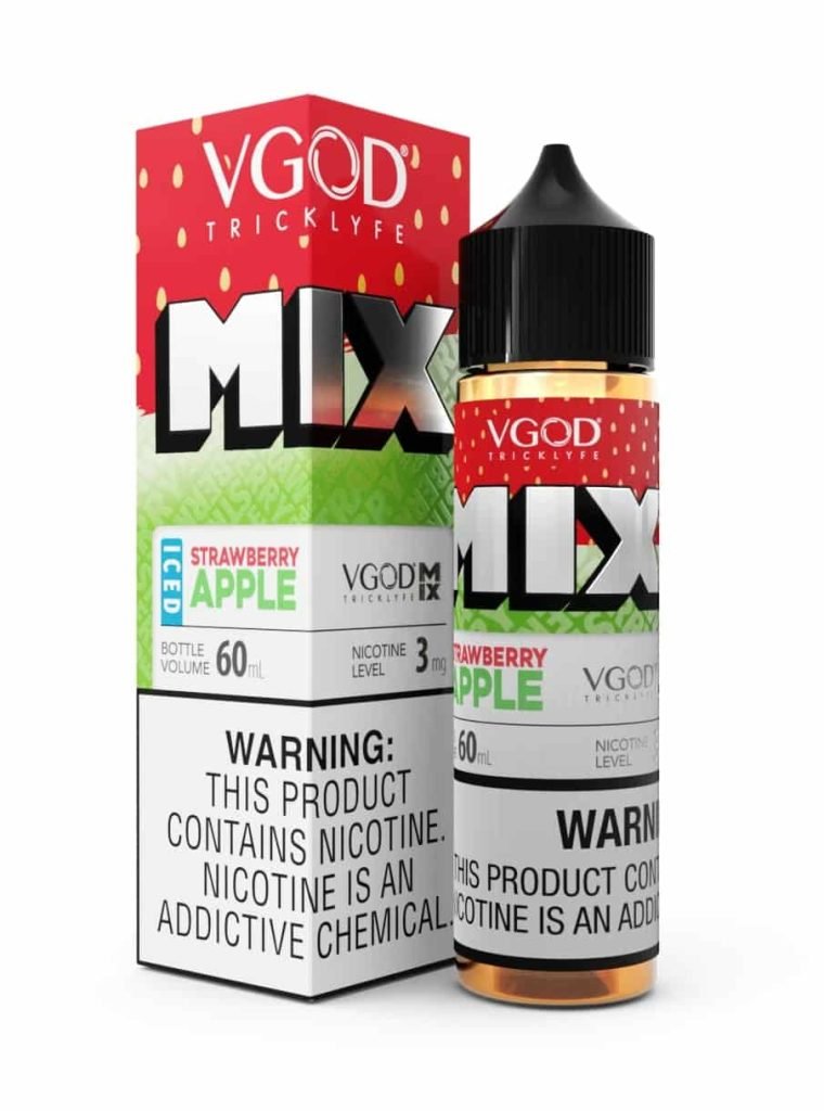 VGOD MIX Iced Strawberry Apple Freebase in Dubai