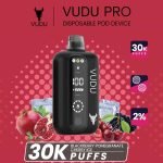 VUDU PRO 30000 Puffs Blackberry Pomegranate Cherry Ice in Dubai