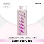 Vozol Gear Shisha 25000 Puffs DTL Disposable Pod Blackberry Ice in UAE