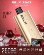 RELX Peace 25000 Puffs Disposable Vape Cherry Ice in UAE
