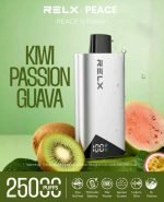 RELX Peace 25000 Puffs Disposable Vape Kiwi Passion Guava in UAE