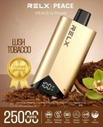 RELX Peace 25000 Puffs Disposable Vape Lush Tobacco in UAE