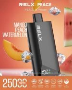 RELX Peace 25000 Puffs Disposable Vape Mango Peach Watermelon in UAE