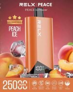 RELX Peace 25000 Puffs Disposable Vape Peach Ice in UAE