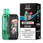 Al Fakher Crown Bar Ultra 25K Puffs Disposable Gum Mint UAE