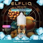 ELFLIQ Nic Salts Ice King Iced Mango Peach Dubai