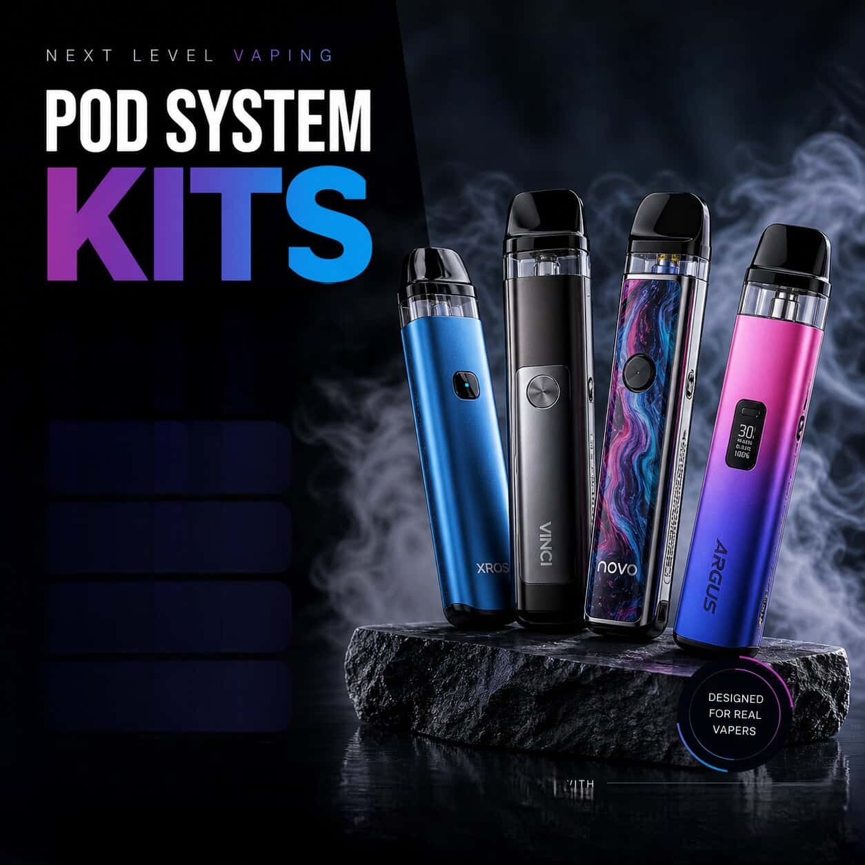 Pod System Kits Category Banner VapeDubaiCity