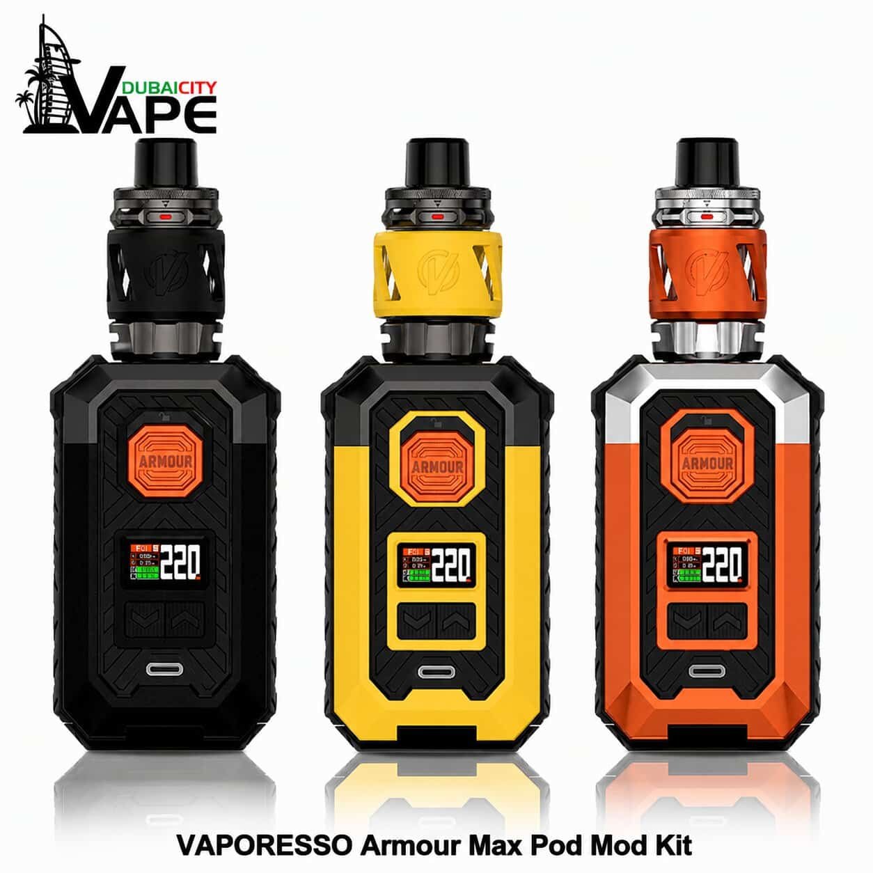 VAPORESSO Armour Max Pod Mod Kit UAE VAPORESSO Armour Max Pod Mod Kit UAE